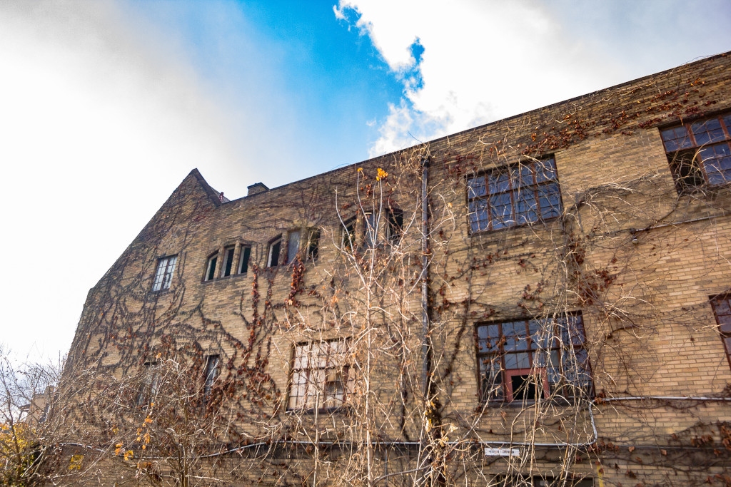 Mulberry eastern side toward Franklin